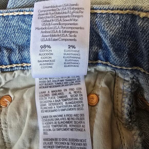 MOTHER Superior The Thrasher Skimp Jean Let Them Eat Cake - Picture 9 of 13